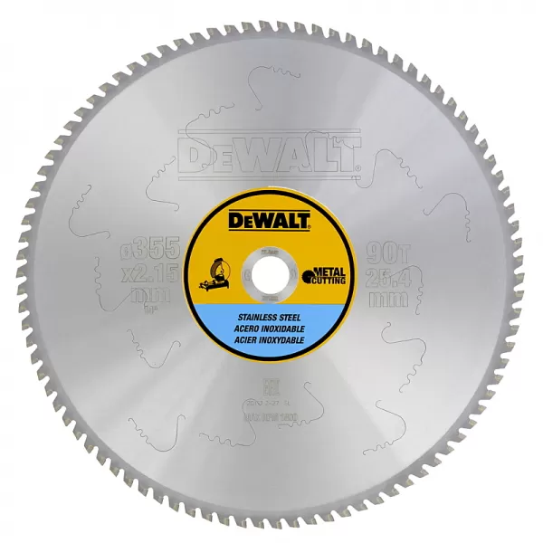 Pilový kotouč pro řezání kovu 355x25,4mm 90z EXTREME DeWALT DT1922