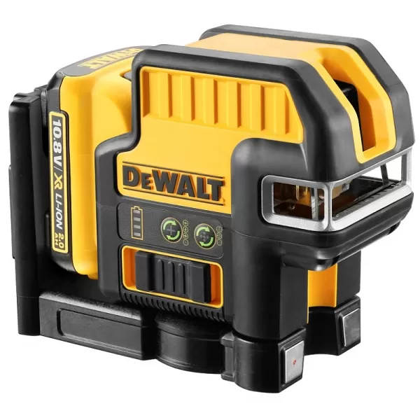 Křížový pětibodový laser se zeleným paprskem 1x2,0Ah 10,8V DeWALT DCE0825D1G