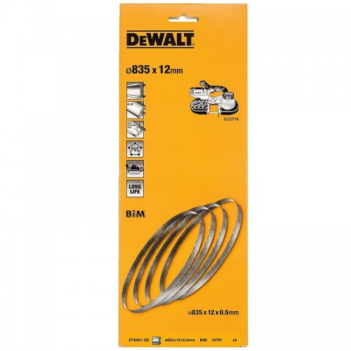 Bimetalový pilový pás 18 TPI pro DCS371 (4ks) DeWALT DT8461