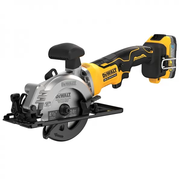 Aku kotoučová pila 18V 1x1,7Ah DeWALT POWERSTACK DCS571E1T