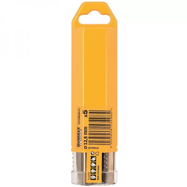 Vrták do kovu HSS-E COBALT 12,5x151mm (5ks) DeWALT DT4948