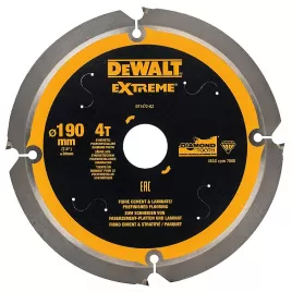 Pilový kotouč pro cementovláknité desky a laminát 190x30mm 4z DeWALT DT1472