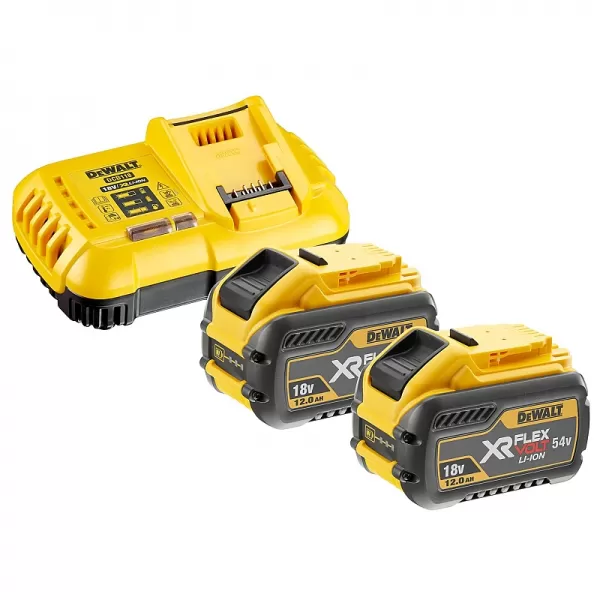 2x akumulátor 12,0Ah + nabíječka DeWALT FLEXVOLT DCB118Y2