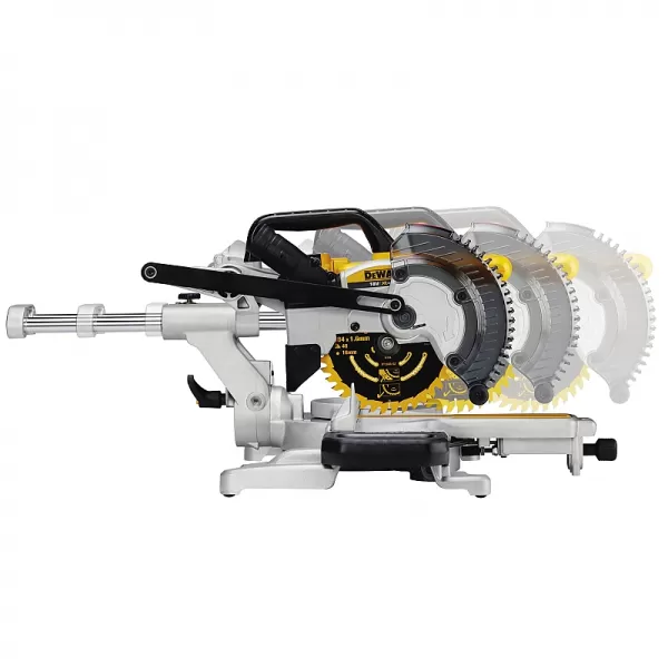 Aku pokosová pila 18V XR bez baterie s koutoučem 184 mm DeWALT DCS365N