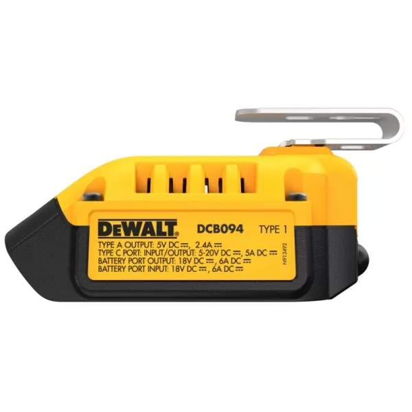 Nabíjecí adaptér na baterie DeWALT DCB094K