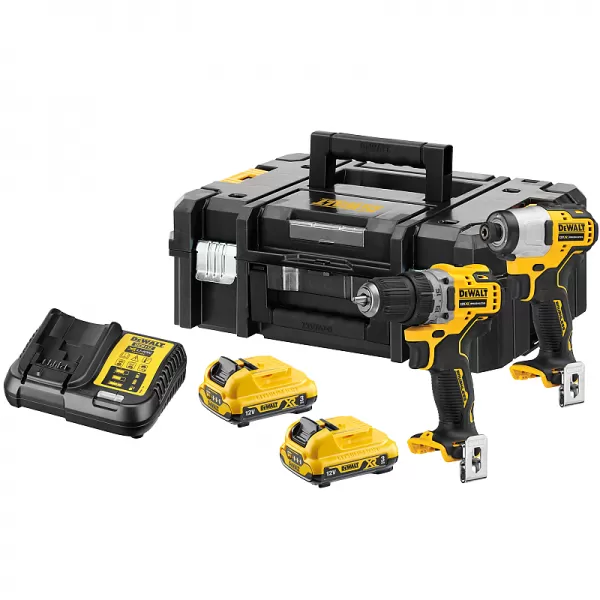 Kombo sada aku nářadí 12V 2x3,0 Ah DeWALT DCK2110L2T