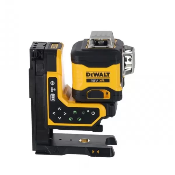 Aku linkový laser zelený 3x360° s dálkovým ovládáním 18V bez aku DeWALT DCLE34035B