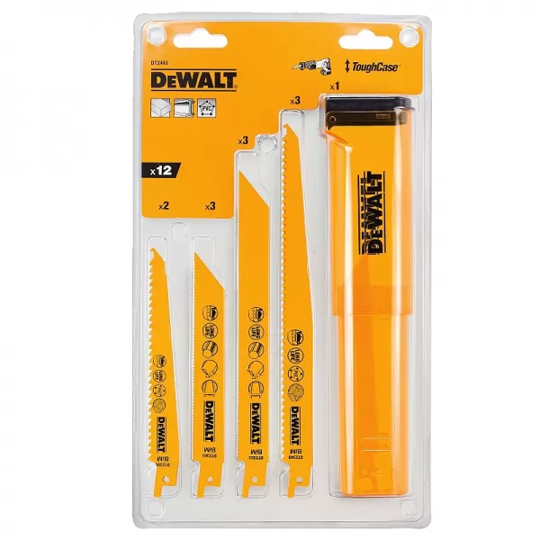 Sada 12ks pilových plátků pro měčové pily DeWALT DT2445