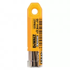 Vrták do kovu HSS-E COBALT 3,3×65mm (10ks) DeWALT DT4922