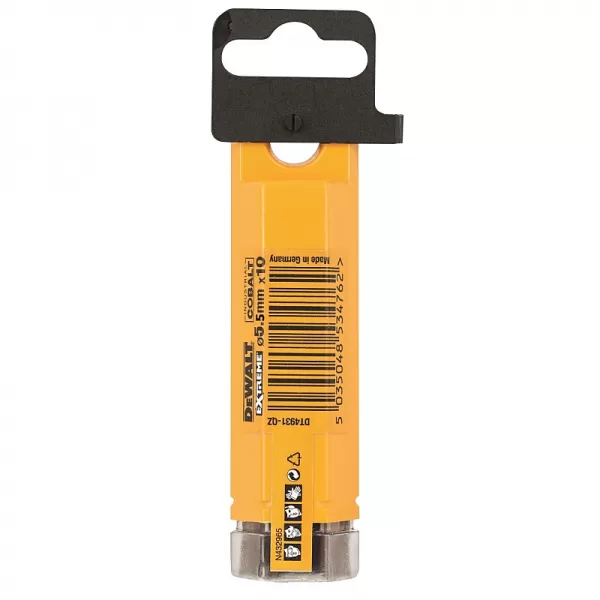 Vrták do kovu HSS-E COBALT 5,5×93mm (10ks) DeWALT DT4932