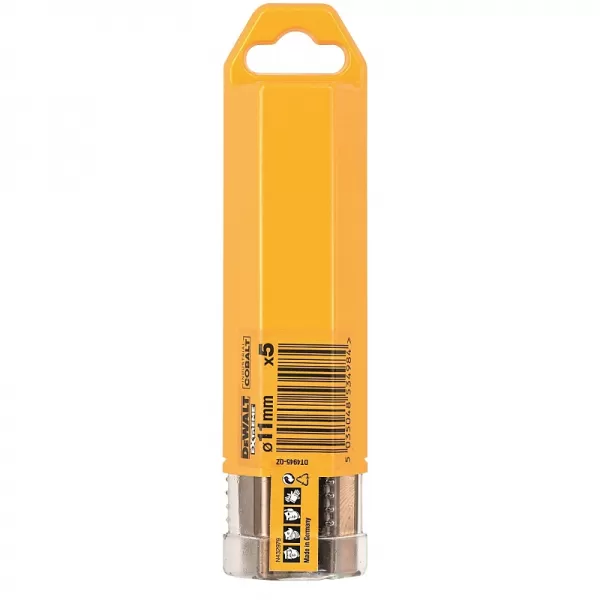 Vrták do kovu HSS-E COBALT 11,0x142mm (5ks) DeWALT DT4945
