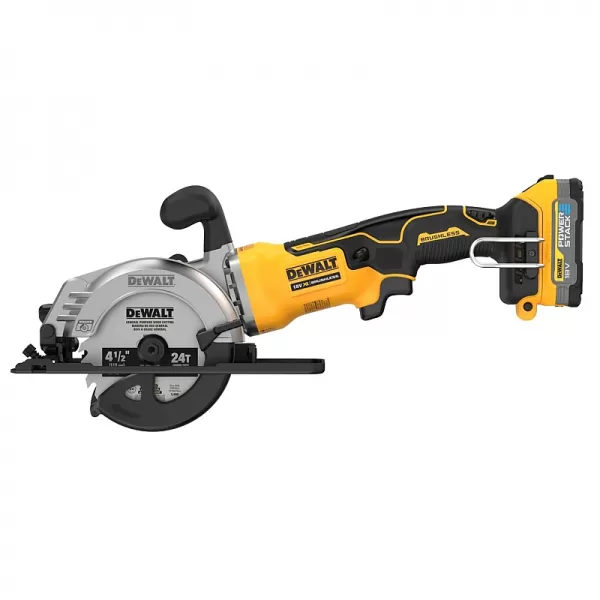 Aku kotoučová pila 18V 1x1,7Ah DeWALT POWERSTACK DCS571E1T