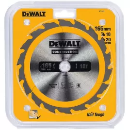 Pilový kotouč 165x20mm, 18 zubů pro rychlé řezy DeWALT DT1933