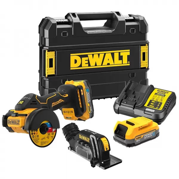Aku univerzální řezačka 18V 2x1,7Ah DeWALT POWERSTACK DCS438E2T