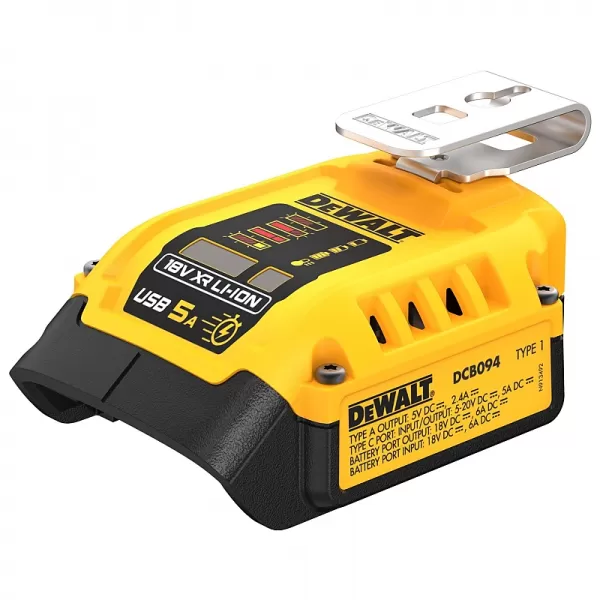 Nabíjecí adaptér na baterie DeWALT DCB094K