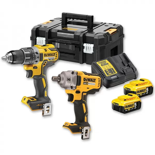 Kombo sada aku nářadí 18V DeWALT DCK2077P2T
