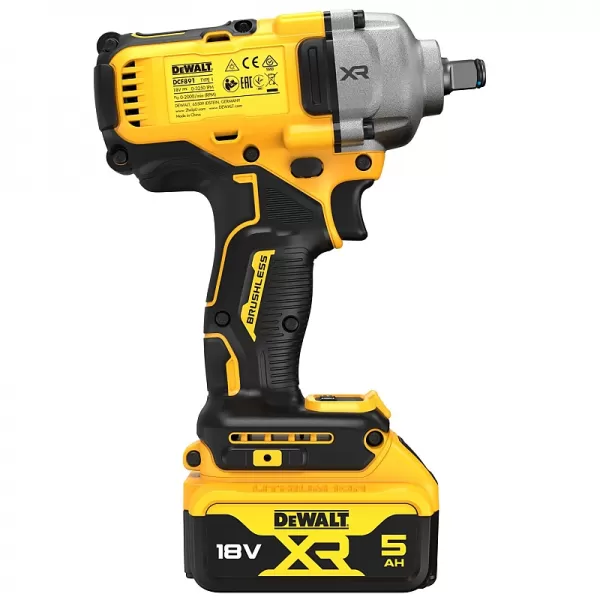Aku rázový utahovák 18V 2x5,0Ah DeWALT DCF891P2T
