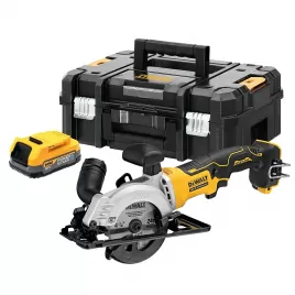 Aku kotoučová pila 18V 1x1,7Ah DeWALT POWERSTACK DCS571E1T