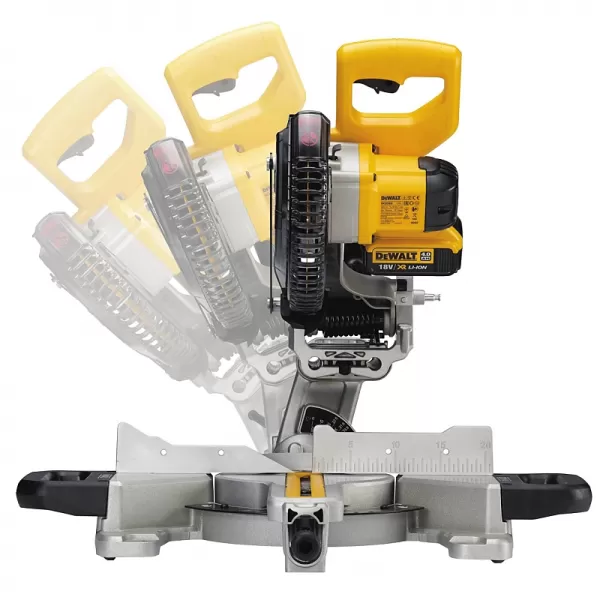 Aku pokosová pila 18V XR bez baterie s koutoučem 184 mm DeWALT DCS365N