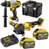 Aku bezuhlíková kombo sada nářadí 18V 2x6,0 Ah DeWALT FLEXVOLT DCK2016T2T