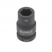 Nástrčná hlavice EXTREME IMPACT 1/2“ 12mm, dlouhá DeWALT DT7546