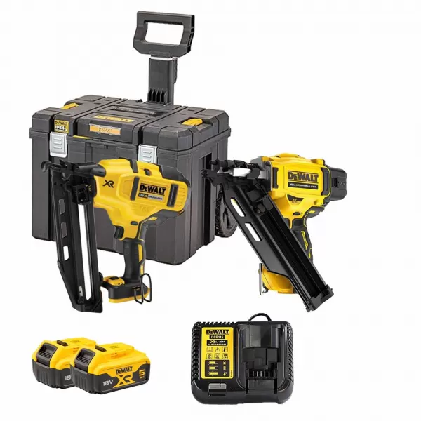 Aku bezuhlíková kombo sada nářadí 18V 2x5,0 Ah XR DeWALT DCK246P2T