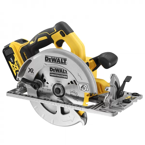 Aku kotoučová pila 18V 2x5,0Ah DeWALT DCS572P2