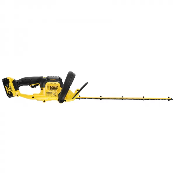 Aku bezuhlíkový plotostřih 18V 1x5,0Ah DeWALT DCMHT563P1