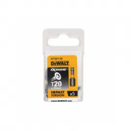 Sada Torsion bitů T27x25mm 5ks DeWALT DT7383T