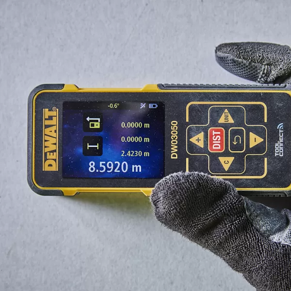 Laserový měřič vzdálenosti DeWALT DW03050