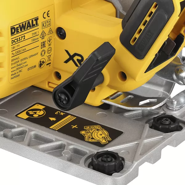 Aku kotoučová pila 18V bez aku DeWALT DCS572NT