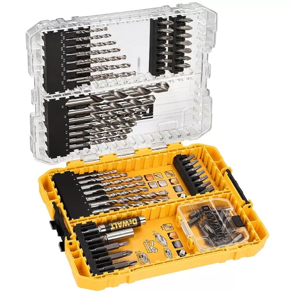 72dílná sada vrtáků a bitů DeWALT DT70761