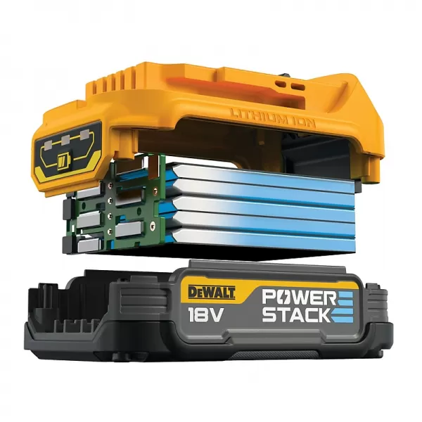 2x akumulátor 18V 1,7Ah Powerstack DeWALT DCBP034E2