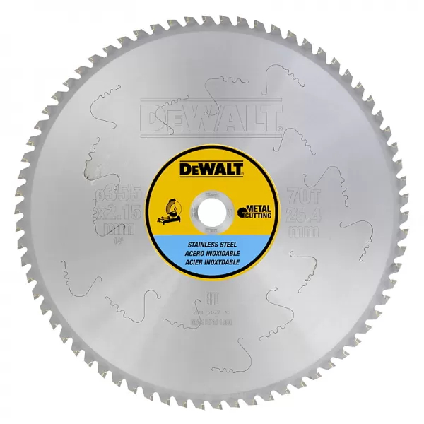 Pilový kotouč pro řezání kovu 355x25,4mm 70z EXTREME DeWALT DT1921