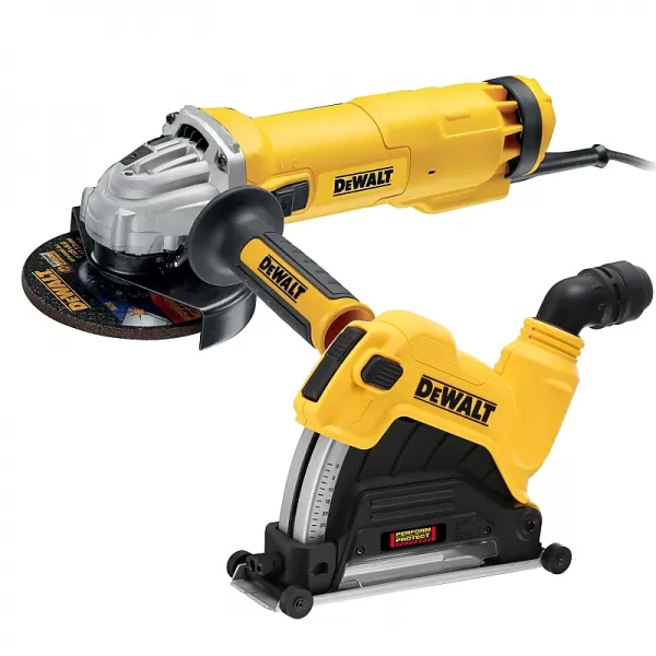 Úhlová bruska 125mm s krytem DeWALT DWE46107