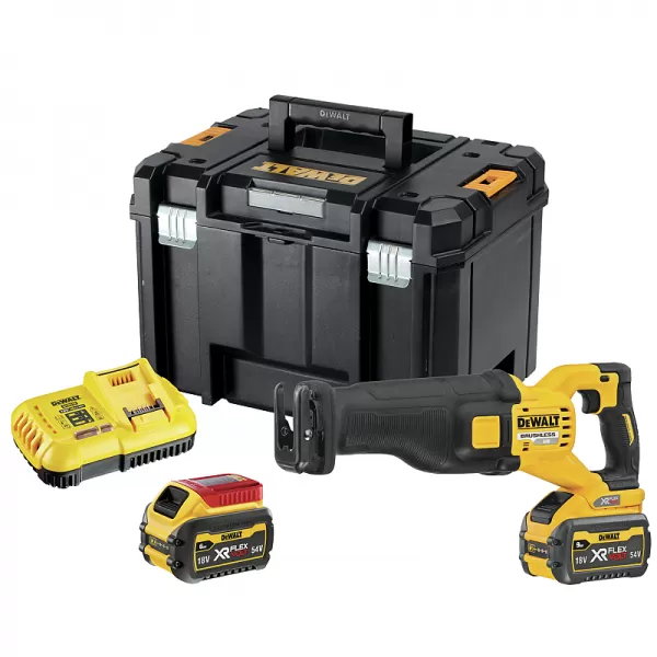 Aku mečová pila 54V 2x9,0Ah FLEXVOLT DeWALT DCS389X2