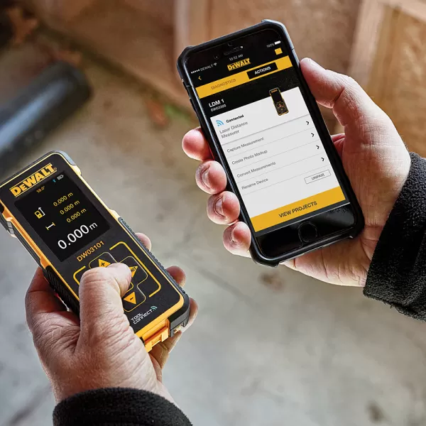 Laserový měřič vzdálenosti 100m DeWALT DW03101