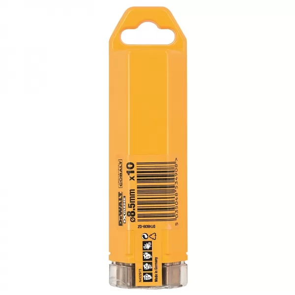 Vrták do kovu HSS-E COBALT 8,5×117mm (10ks) DeWALT DT4939