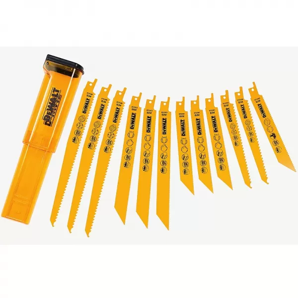 Sada 12ks pilových plátků pro měčové pily DeWALT DT2445