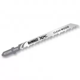 Pilový plátek na dřevo a plasty do 60mm čistý řez pro přímočaré pily 100mm 5ks DeWALT DT2209