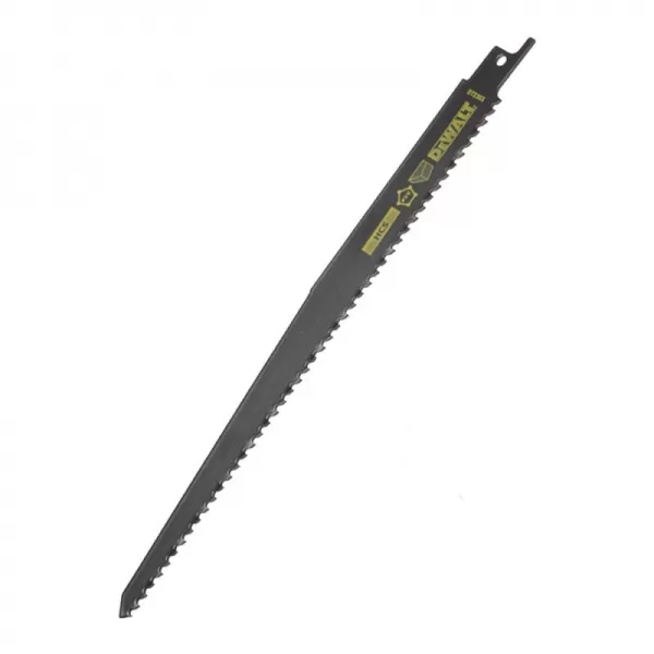 Pilový plátek na dřevo jemný, rychlý obloukový řez pro mečové pily 228mm 5ks DeWALT DT2363