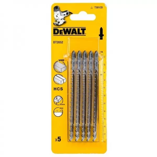 Pilový plátek pro přímočarou pilu 116mm 5ks DeWALT DT2052