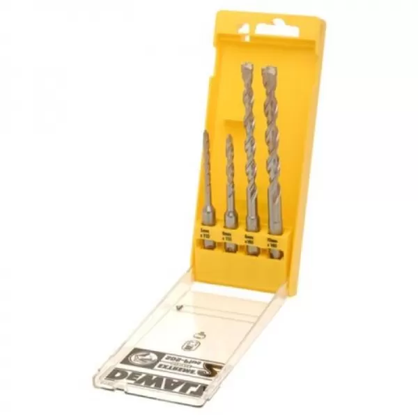 4-dílná sada vrtáků Extreme 2 SDS-Plus DeWALT DT9700