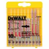 10-ti dílná sada pilových plátků na kov pro přímočaré pily DeWALT DT2292