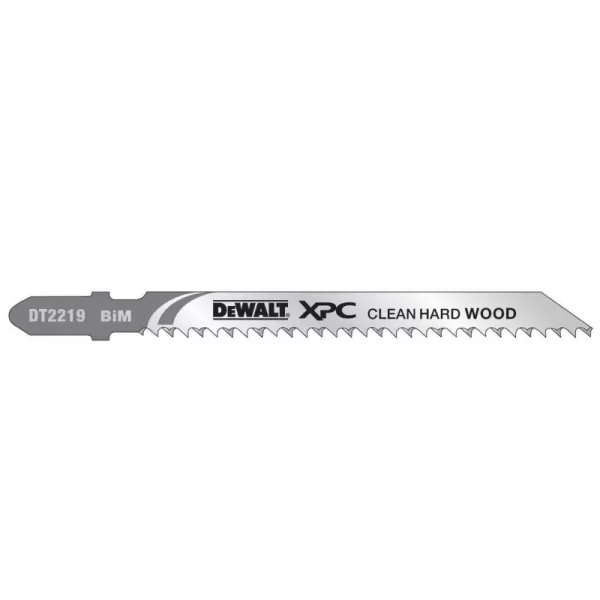 Pilový plátek na laminát do 40mm extra čistý řez pro přímočaré pily 100mm 3ks DeWALT DT2219