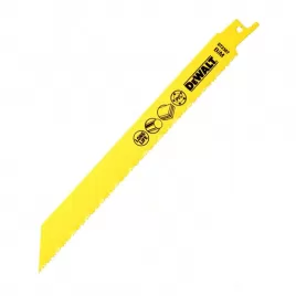 Pilový plátek na plasty, vrstvené materiály a trubky 3-12mm pro mečové pily 203mm 5ks DeWALT DT2387