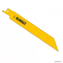 Pilový plátek na dřevo, překližku a plast do 150mm rychlý řez pro mečové pily 203mm 5ks DeWALT DT2402