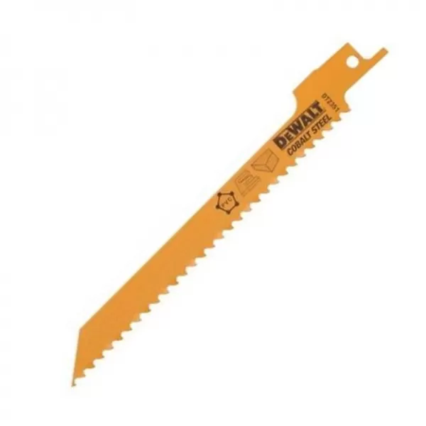 Pilový plátek demoliční na dřevo jemný, rychlý, obloukový řez pro mečové pily 152mm 5ks DeWALT DT2351