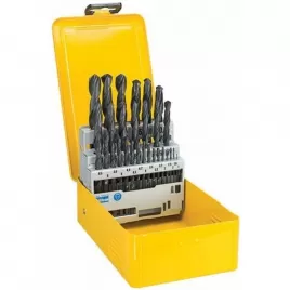 29-ti dílná sada vrtáků do kovu HSS-R DIN 338 DeWALT DT5930