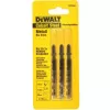 Pilový plátek Extreme na kovy do 3mm pro přímočaré pily 86mm 3ks DeWALT DT2150
